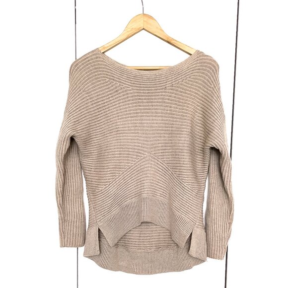ALLSAINTS 100% Merino Wool Sweater, Cream, Size Small - Picture 1 of 8
